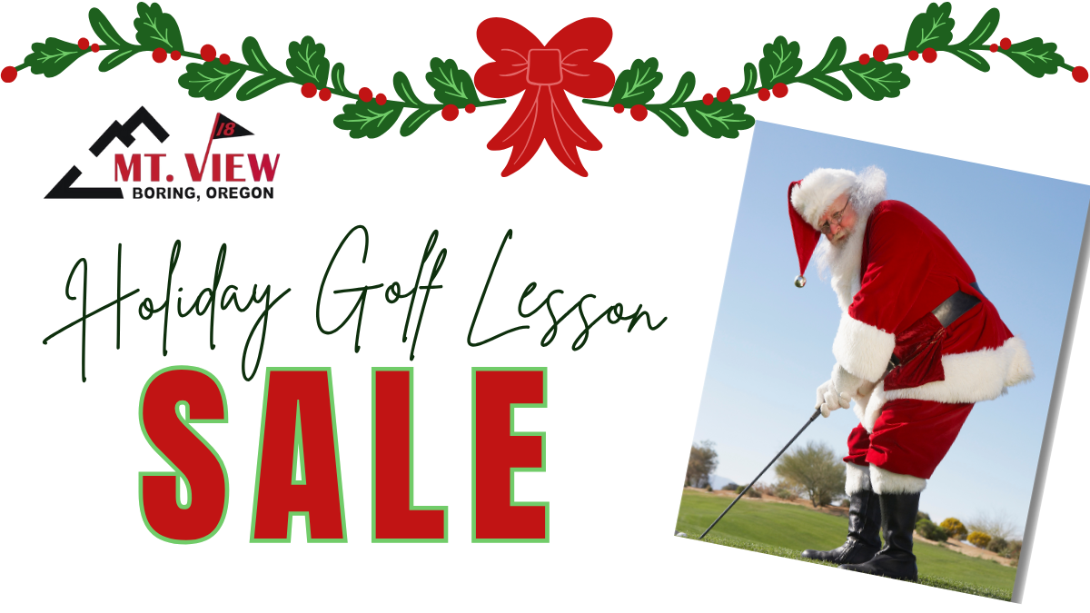 Give the Gift of Better Golf This Christmas!