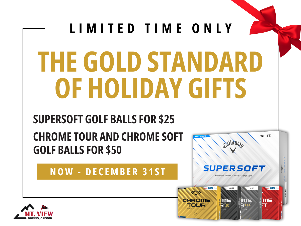 Callaway Golf Ball Holiday Promotion