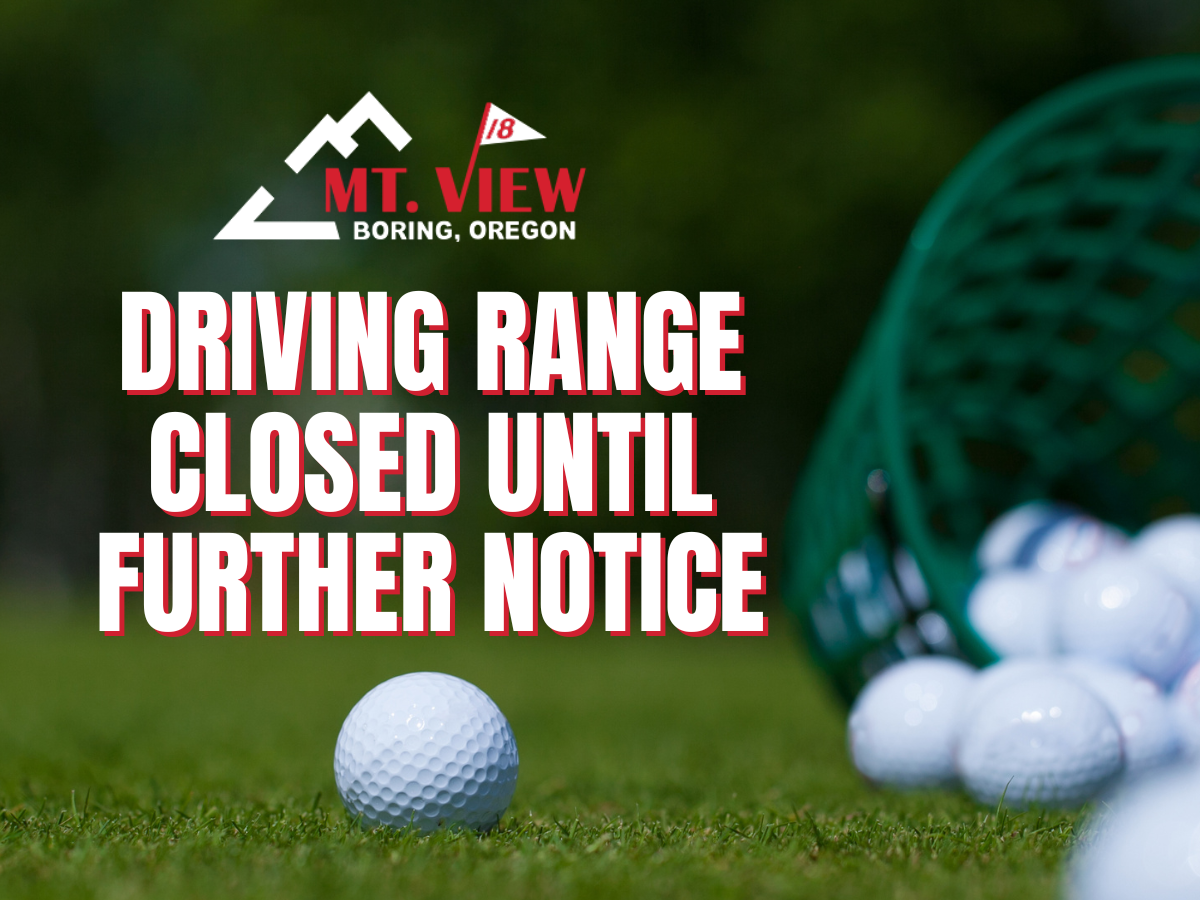 Driving Range Closure