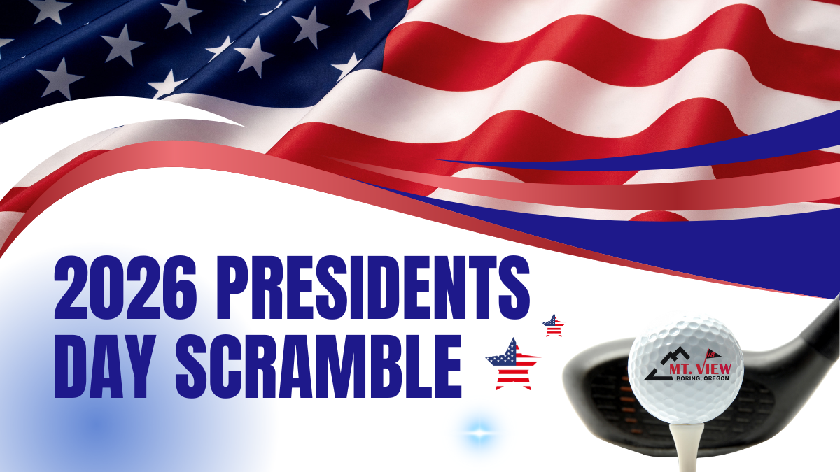 Presidents’ Day Scramble – 2/15