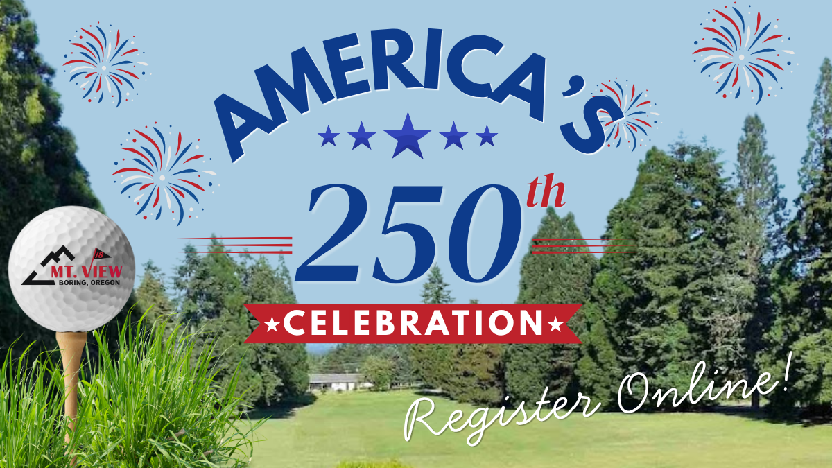 Stars, Stripes & Scrambles at Mountain View Golf Club